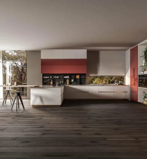 L-Shaped Kitchen