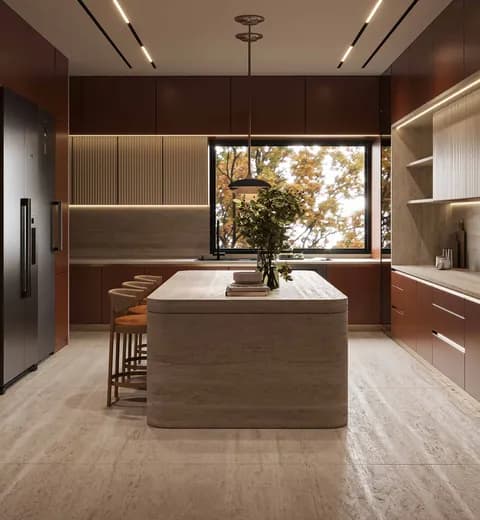 U-Shaped Kitchen